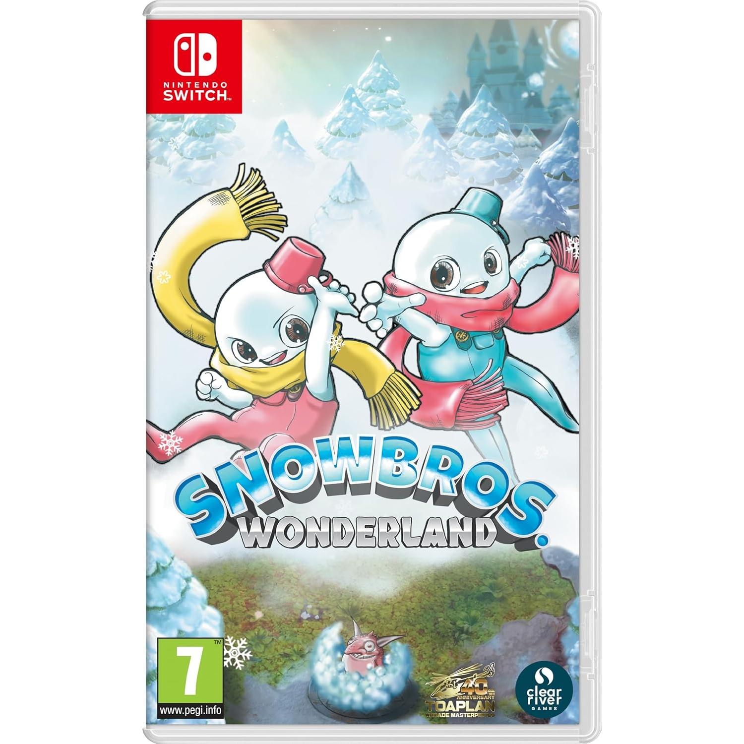 SNOW BROS WONDERLAND Juego Fisico para Consola Nintendo Switch