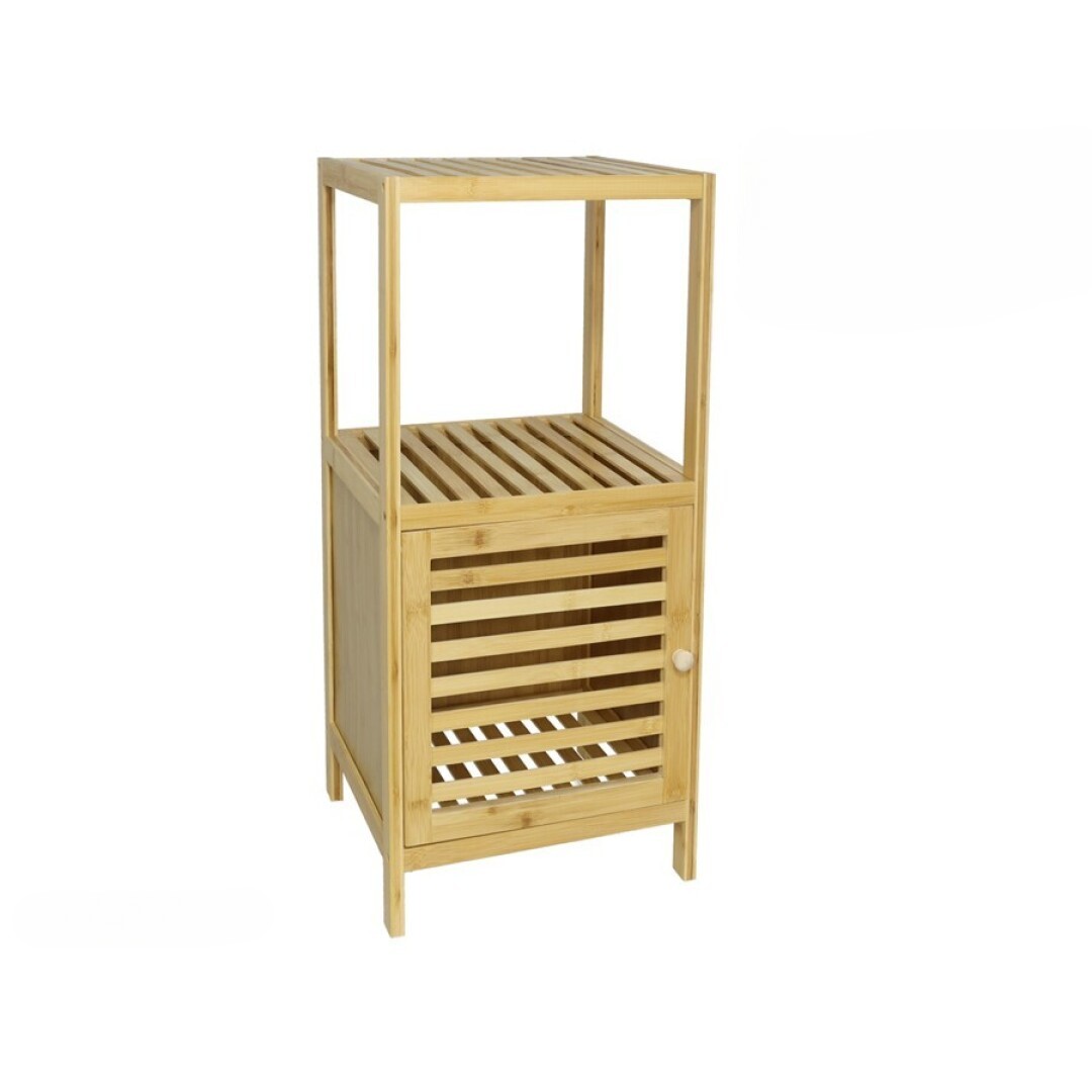 Gerimport Mueble de Baño Bambú 34 x 33 x 80 cm