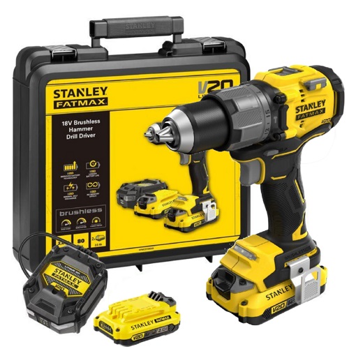 Taladro de impacto inalámbrico 18 V V20 2*2.0 Ah - S/SFMCD726D2