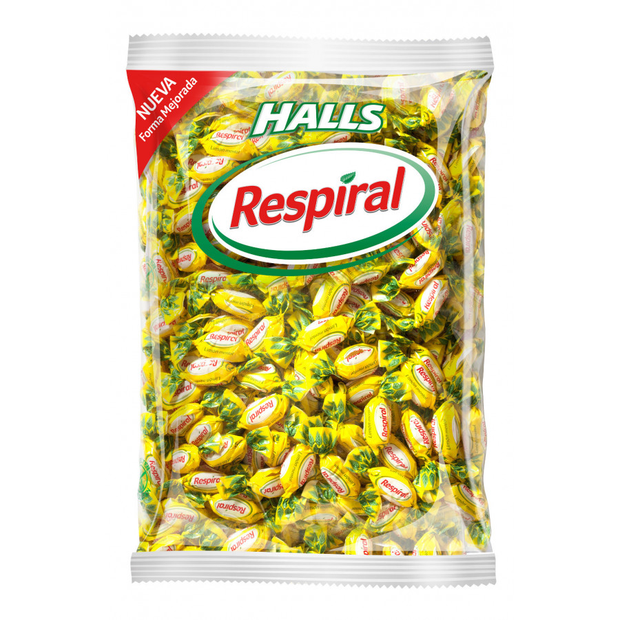 Respiral - Respiral caramelos 300 unidades. Sabores disponibles: Limón, Eucalipto Mentol, Miel, Regaliz, Sin azúcar Eucalipto Mentol