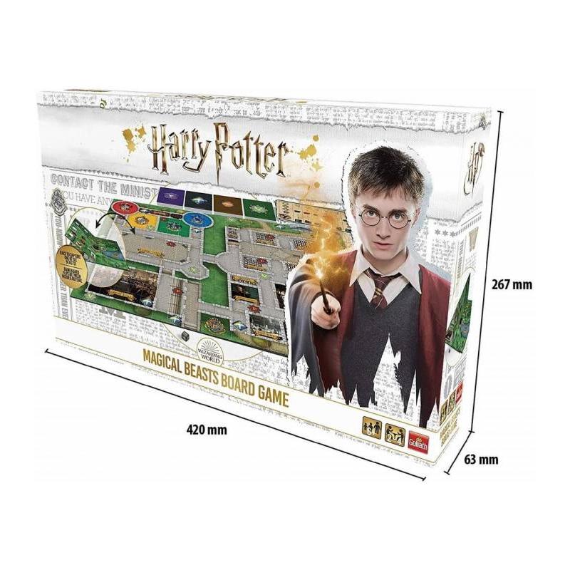 JUEGO DE MESA HARRY POTTER PRESSMAN ANIMALES FANTÁSTICOS DE GOLIATH