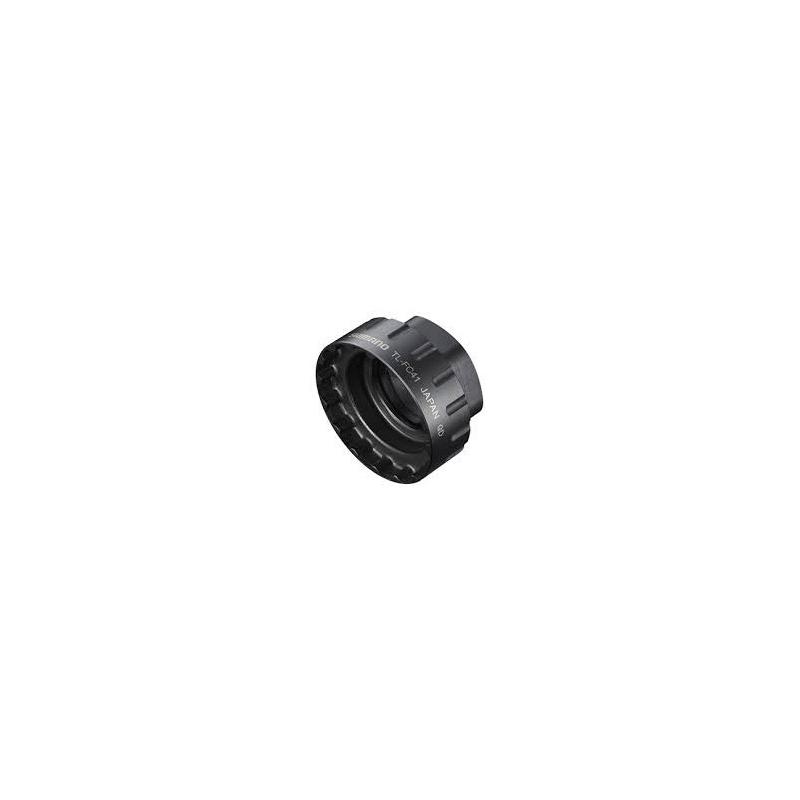 Shimano - Llave de fijación de plato XTR M9100 Direct Mount Enduro para bicicletas de montaña y competición, compatible con sistemas de 11 y 12 velocidades, diseño específico para bielas Shimano, uso profesional en ciclismo extremo