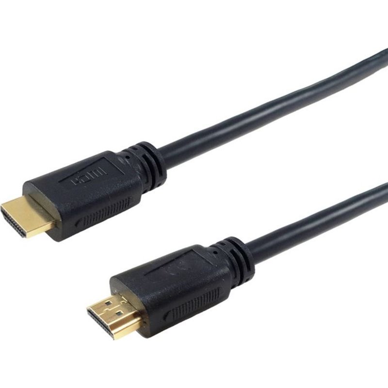 Cable HDMI 1.4, 15 m, 4K/30 Hz, Negro, Equip