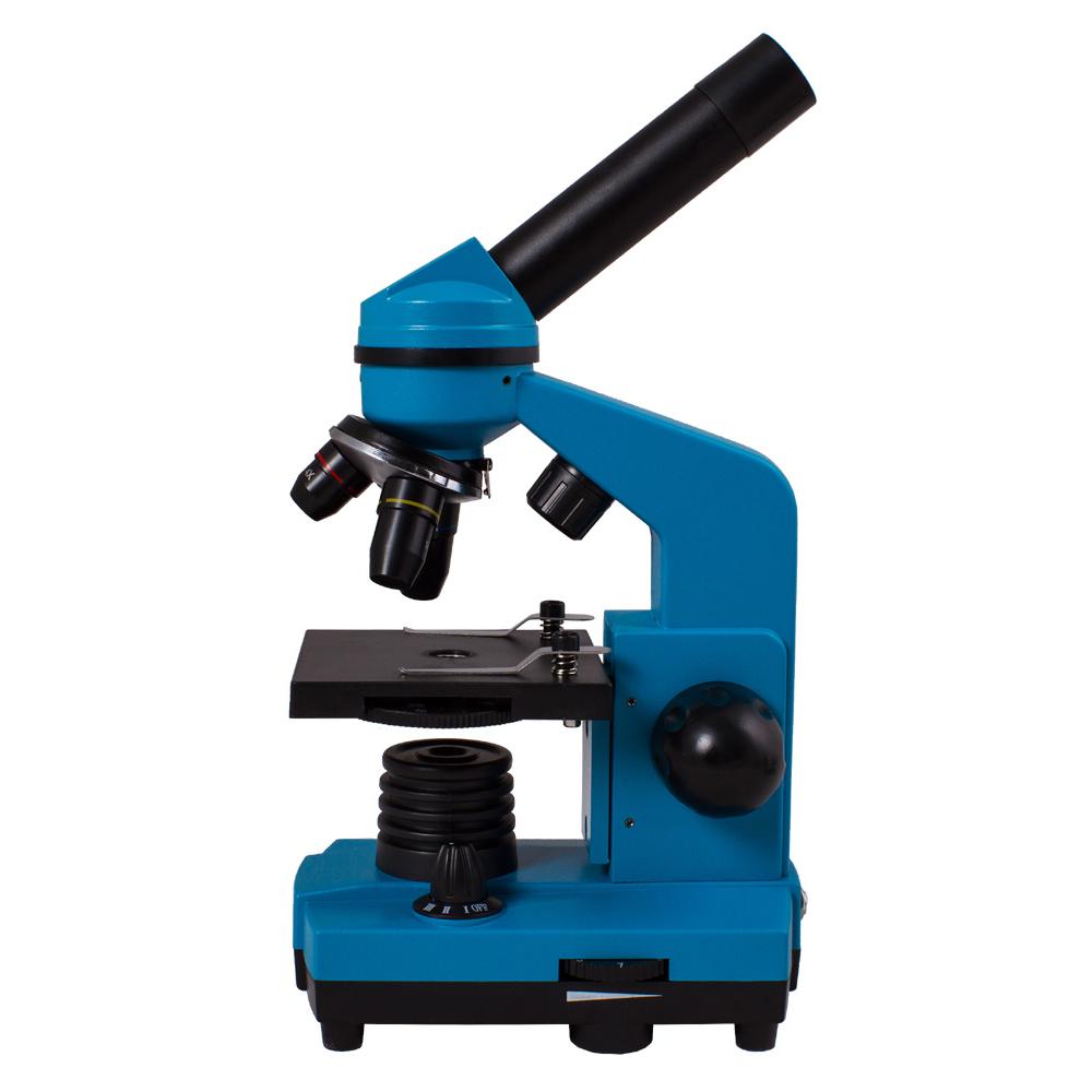 Microscopio Levenhuk Rainbow 2L Diseño Bonito Kit de Experimentos Ampliación 40-400x