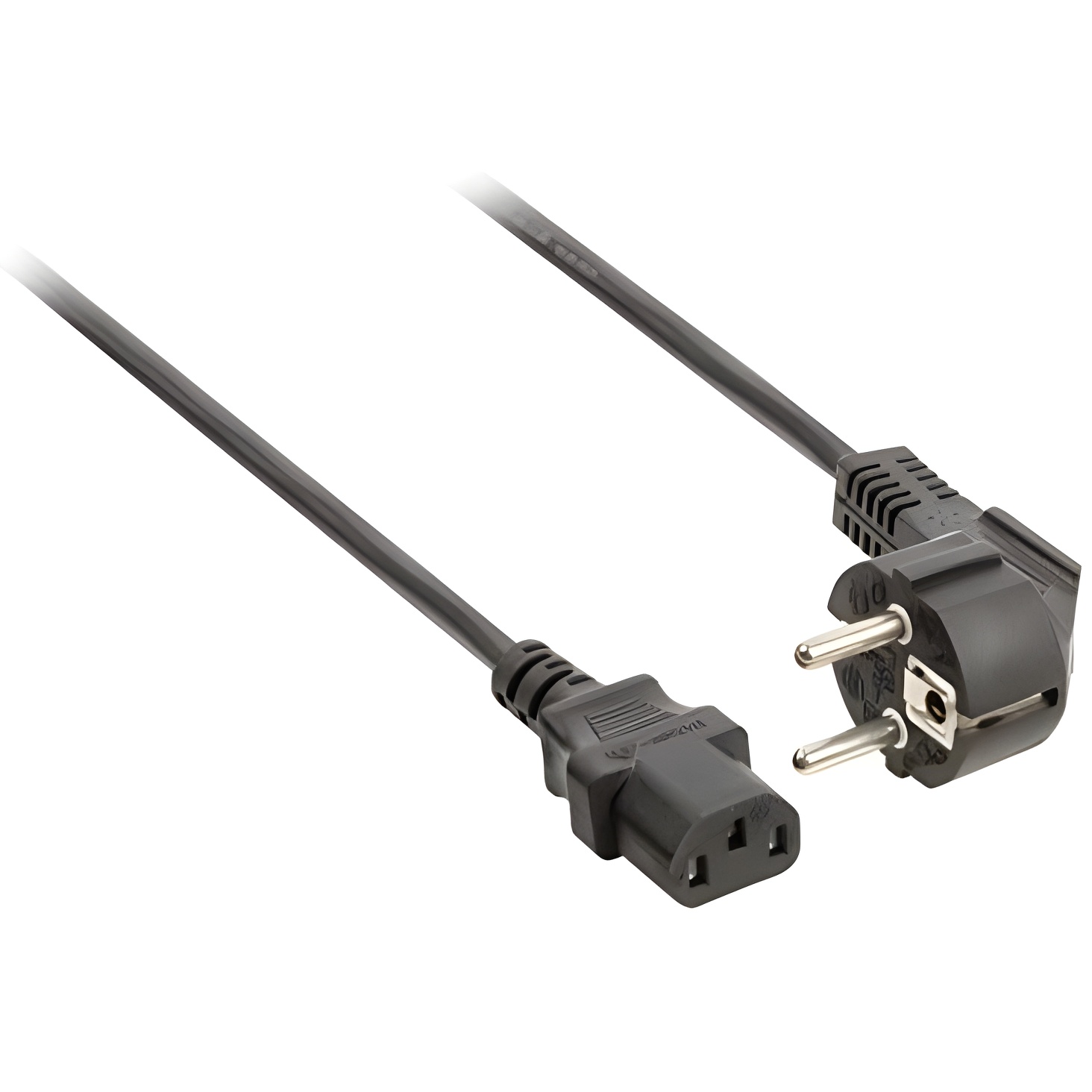 Gembird PC-186-VDE-3M - Cable de alimentación VDE, 3m, Color Negro