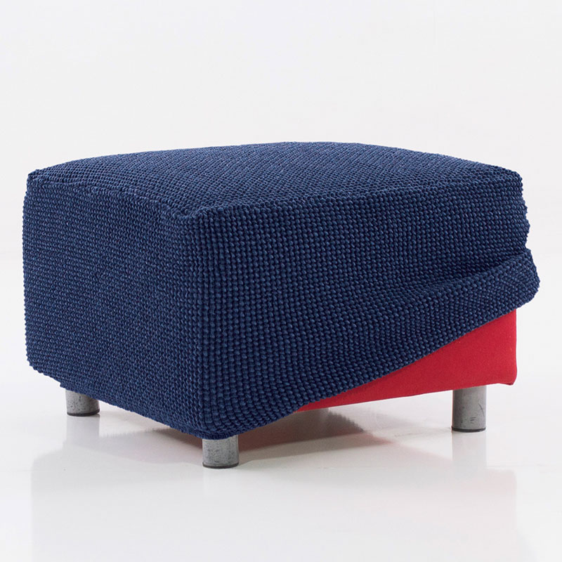 MAXIFUNDAS FUNDAS DE SOFA & CHAISE LONGUE - Funda de Puff Relive Elástica