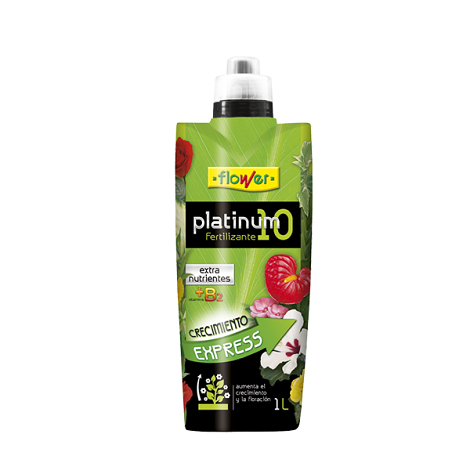 FLOWER Abono Líquido Platinum 10 Crecimiento Express, 1 Litro