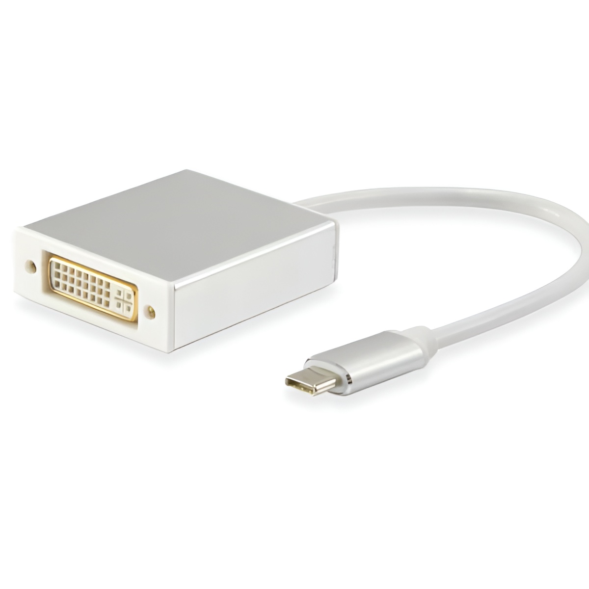 Cable USB-C a DVI-I Equip 0,15cm Alta Velocidad de Transferencia