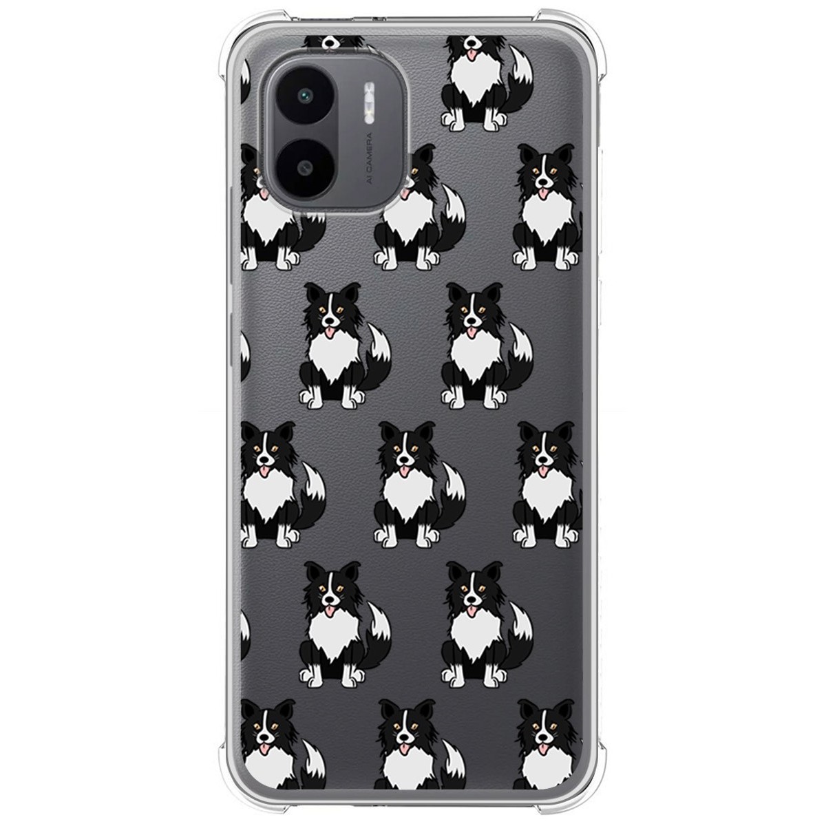 Funda Silicona Antigolpes para Xiaomi Redmi A1 diseño Perros 07 Dibujos