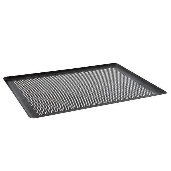 Bandeja Perforada Antiadherente De Buyer para Horno, 40x30 cm, Ideal para Masas Crujientes como Galletas, Quiches y Pan
