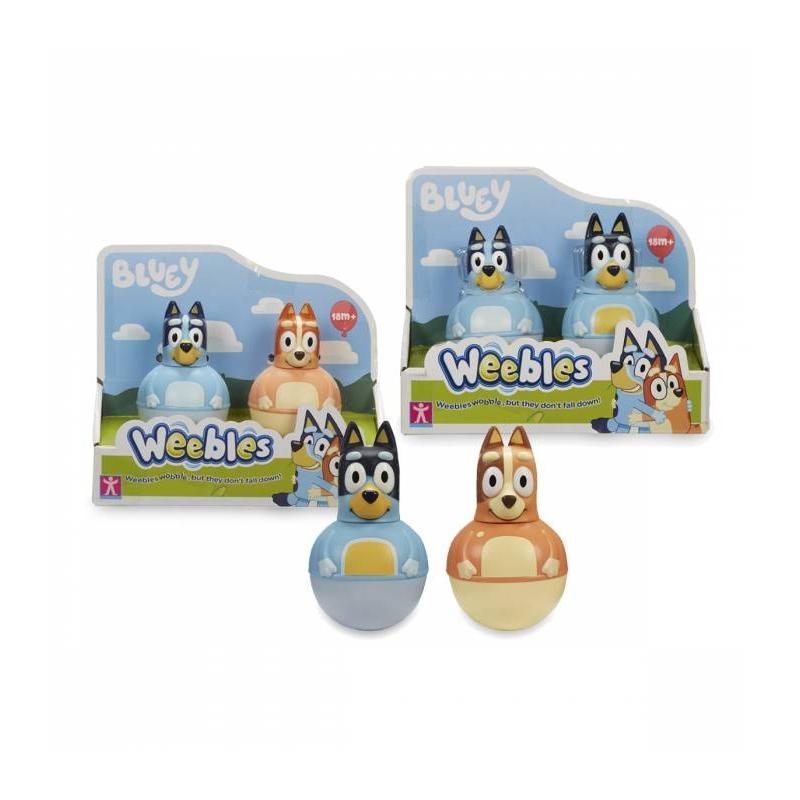 PACK DOS TENTETIESOS BLUEY WEEBLES DE FAMOSA
