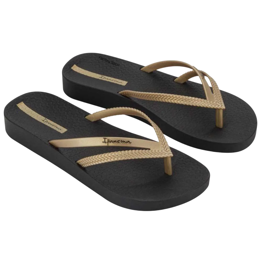 IPANEMA BOSSA SOFT V FEM NEGRO/ORO PARA MUJER