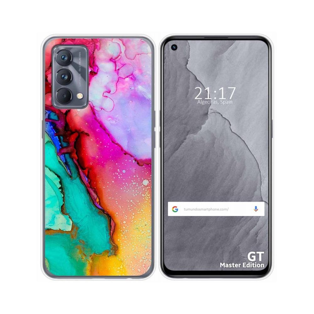 Tumundosmartphone Funda Silicona Realme GT Master Edition Diseño Mármol 15 Personalizada