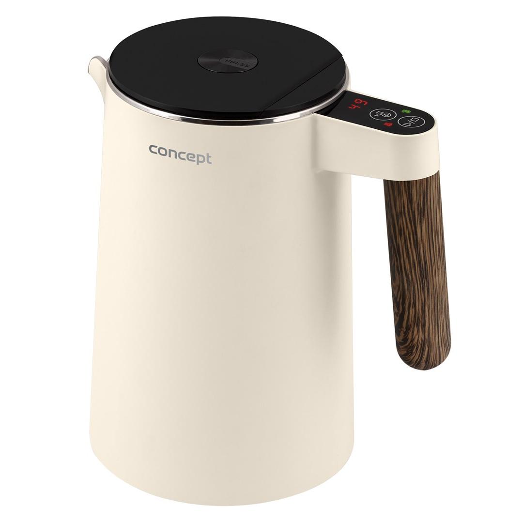 Concept Hervidor de Acero Inoxidable con Control de Temperatura 1,5L 1850-2200 W (Vainilla)