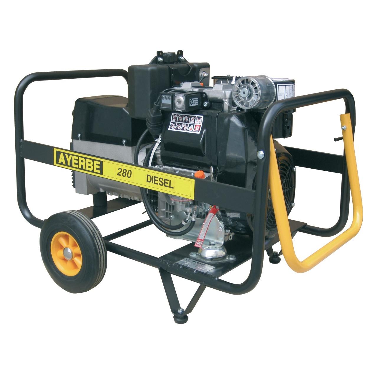 Motosoldadora AYERBE AY 280 CC LOMBARDINI DIESEL
