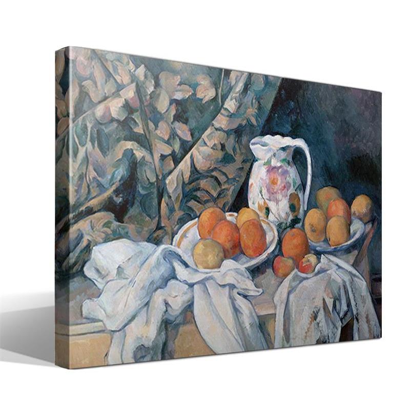 Cuadro Canvas Naturaleza Muerta Paul Cézanne - Alta Resolución