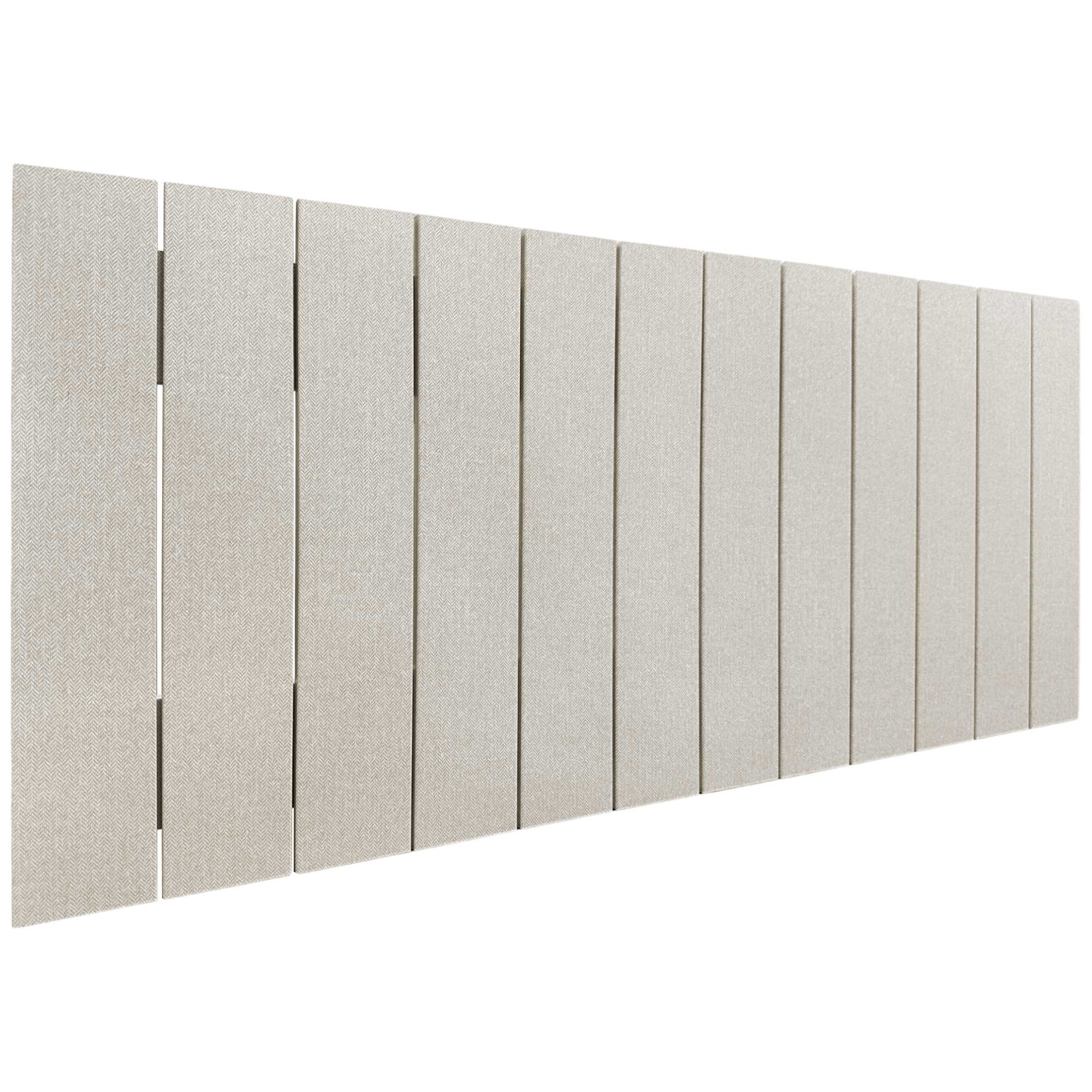 DHOME Cabecero de Madera reciclada DM Estilo Palet Vertical