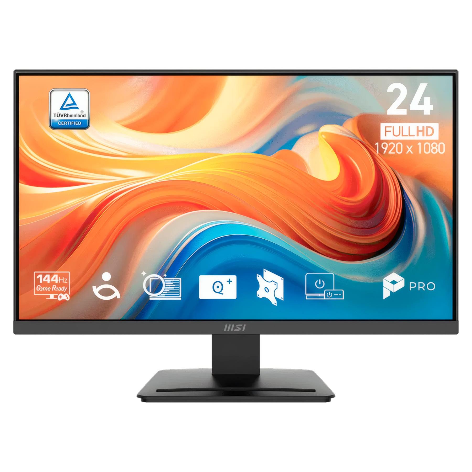 MSI PRO MP241 E14V Black / Monitor 23.8" FHD 144 Hz