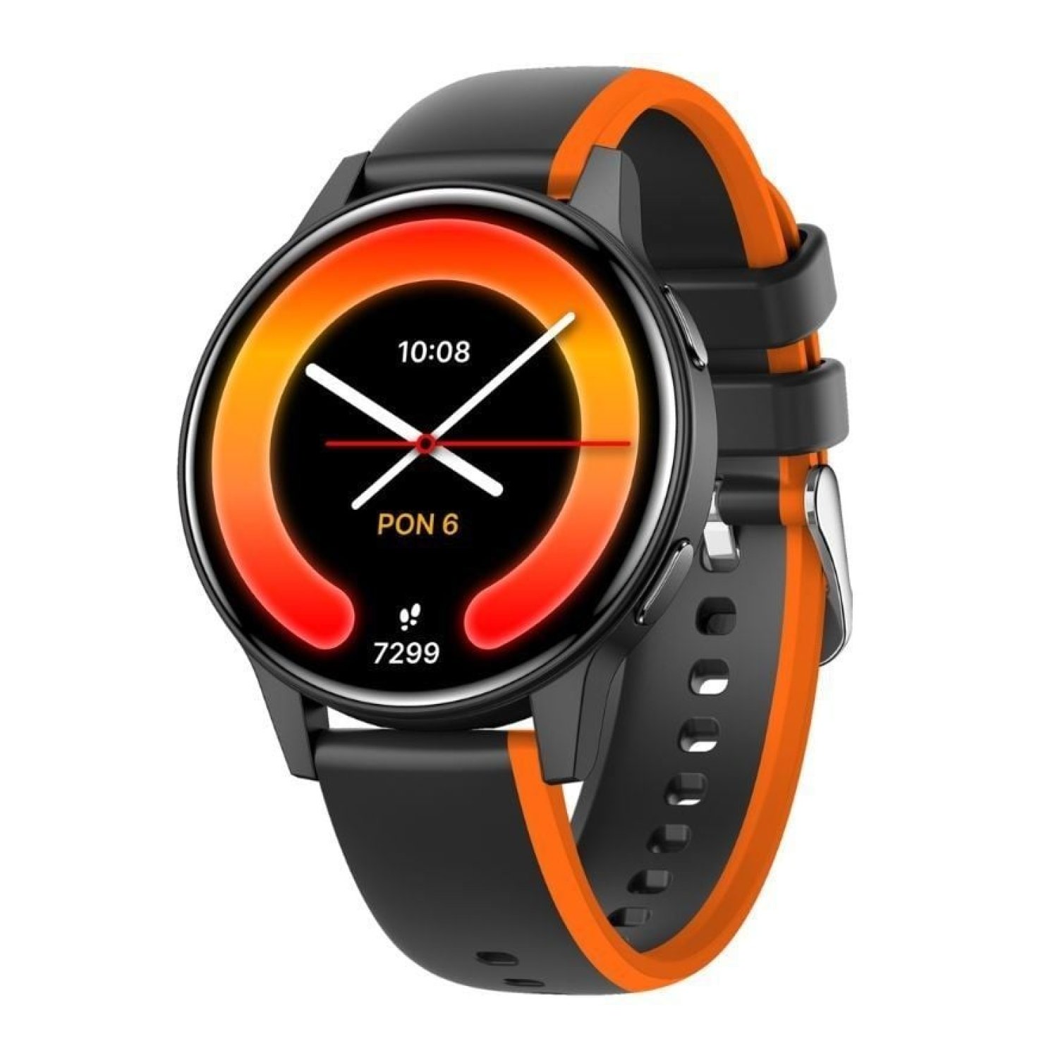 Forever iGo Watch 4 · Smartwatch · Notificaciones · Monitor de Frecuencia Cardíaca · Negro