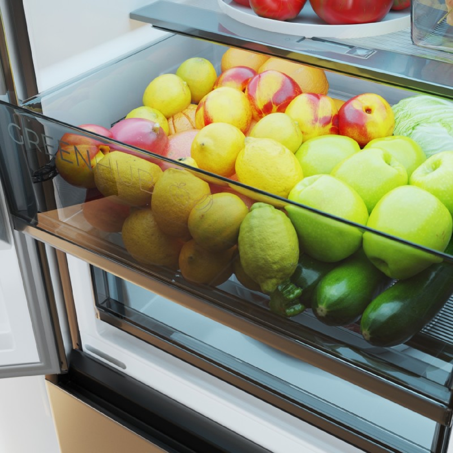 Cecotec Frigorífico Combi 409L Total No Frost Bolero CoolMarket Combi 409 Inox E. Altura 185cm, MAX INSIDE con VIP Tech