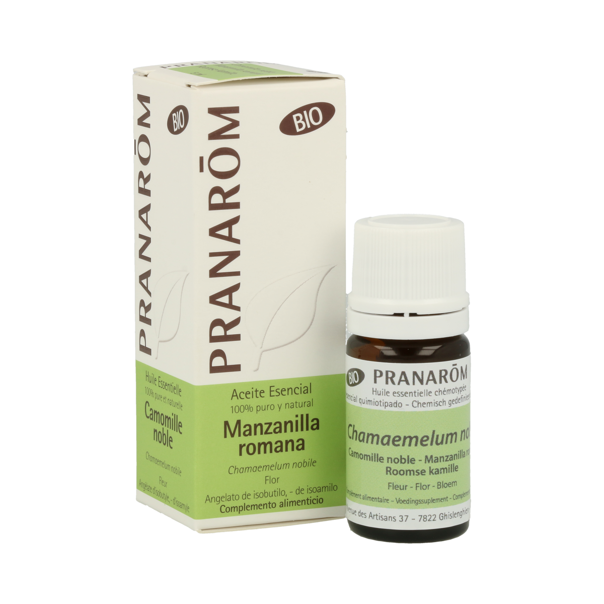 Manzanilla Romana Flor Aceite Esencial Bio 5 ml de aceite esencial Pranarom