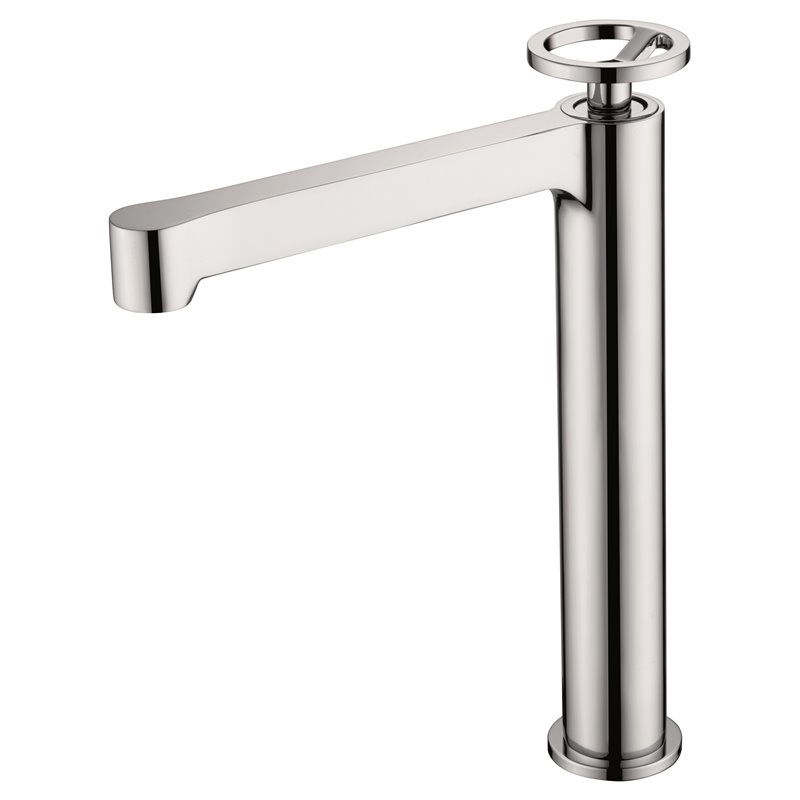 Imex Olimpo BDC033-3 grifo alto monomando de lavabo latón cierre cerámico acabado cromado