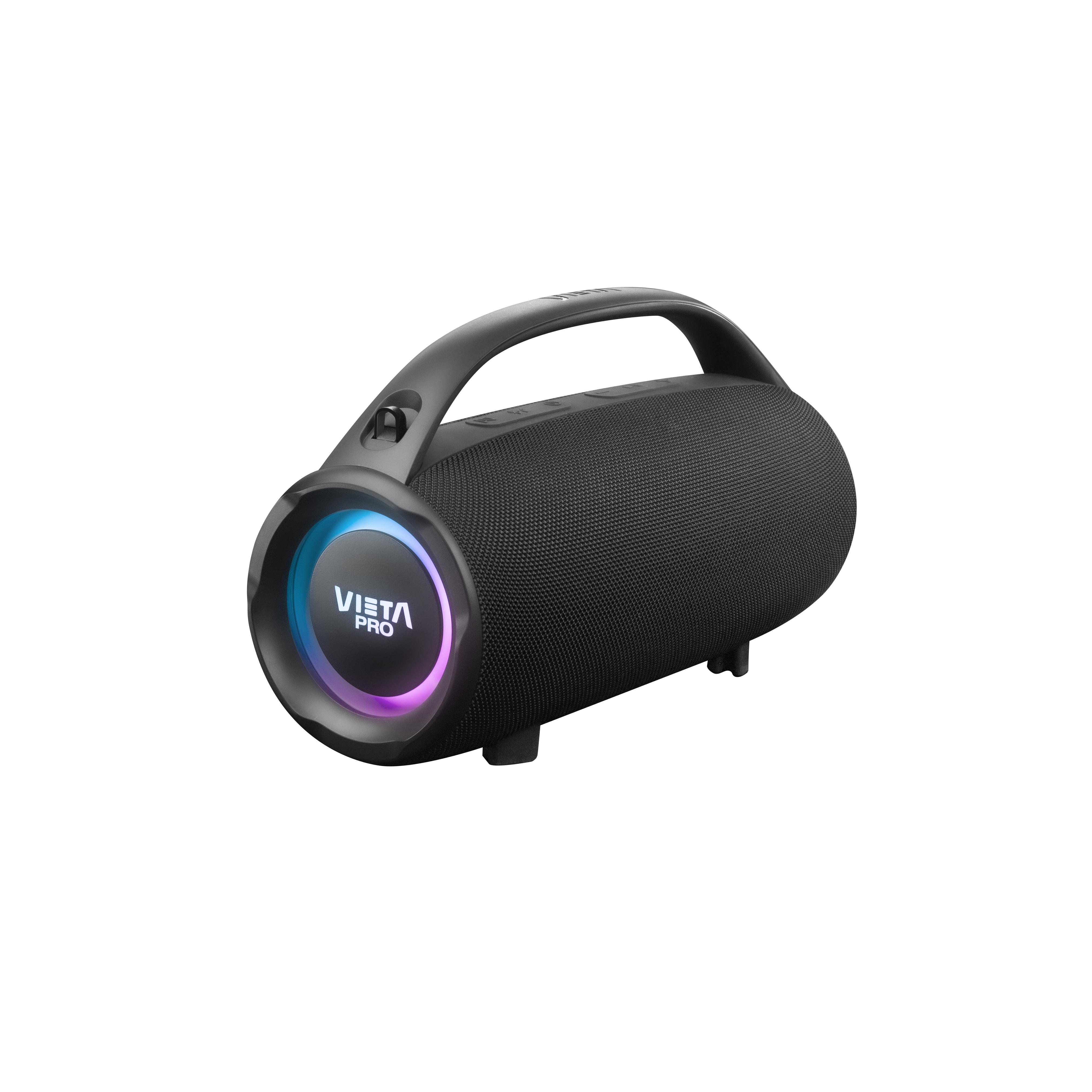 Vieta Pro Way – Auriculares inalámbricos (Bluetooth, radio FM, micrófono  integrado, entrada Auxiliar, reproductor Micro SD, plegables, autonomía 40  horas) azul : : Electrónica