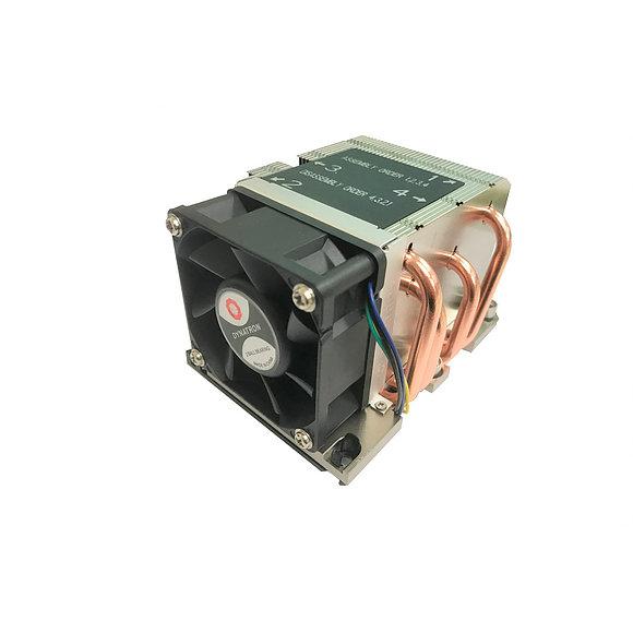 Dynatron B5 sistema de refrigeración para ordenador Procesador Enfriador Aluminio, Negro