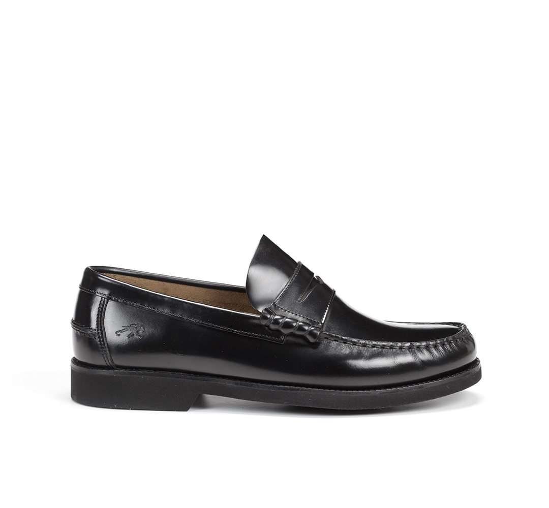 Fluchos STAMFORD F0047 Mocasín Negro - Zapatos de Vestir Hombre