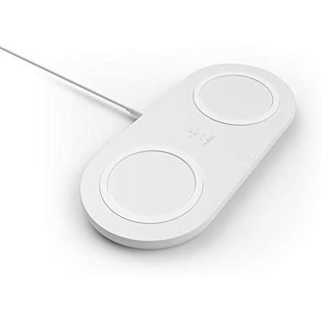 Belkin Cargador Inalámbrico Doble 10W para Iphone, Galaxy, Pixel y Airpods
