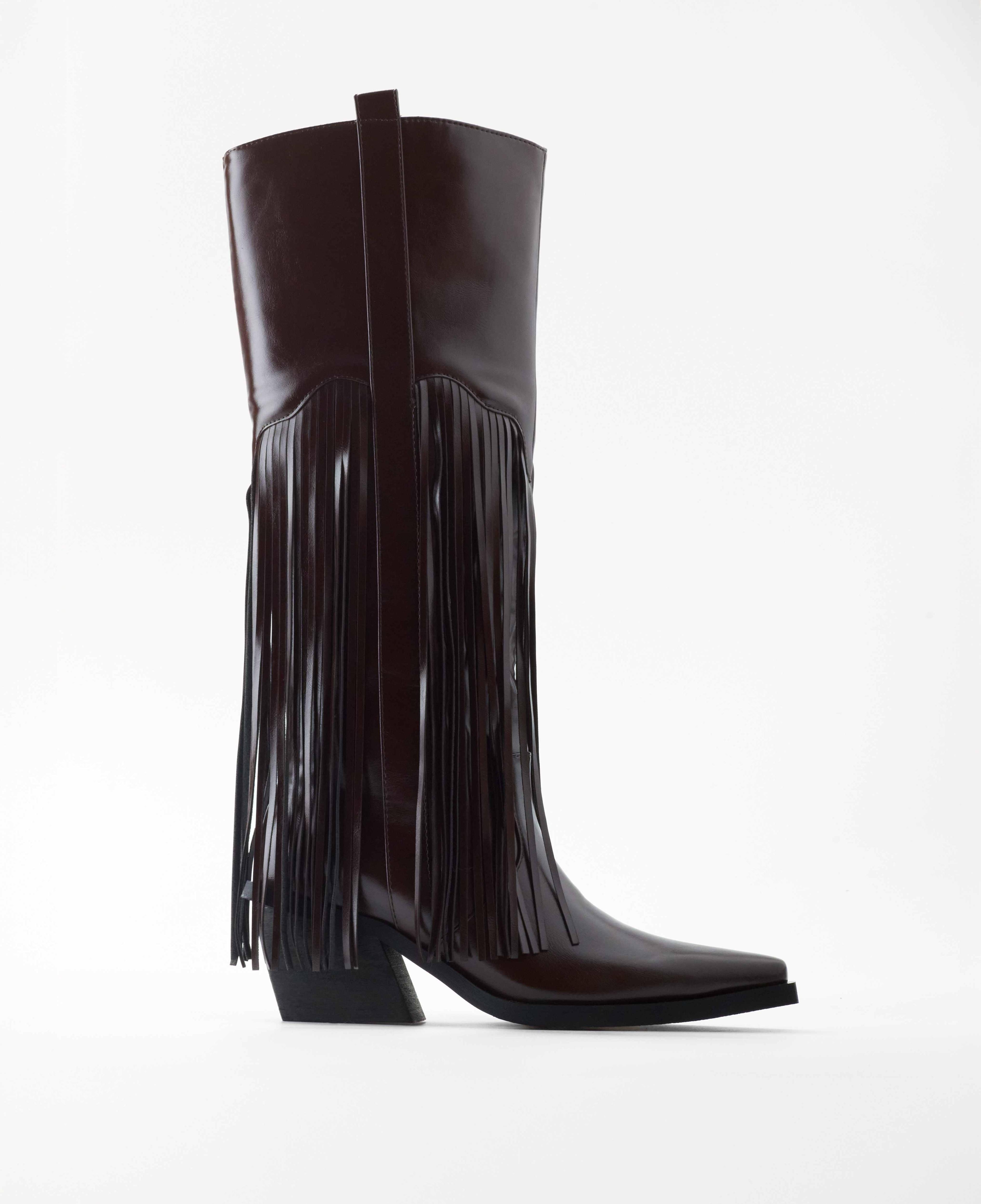 Mim Shoes KODDY HIGH CHOCOLATE Bota de caña alta Mujer 15068423618946