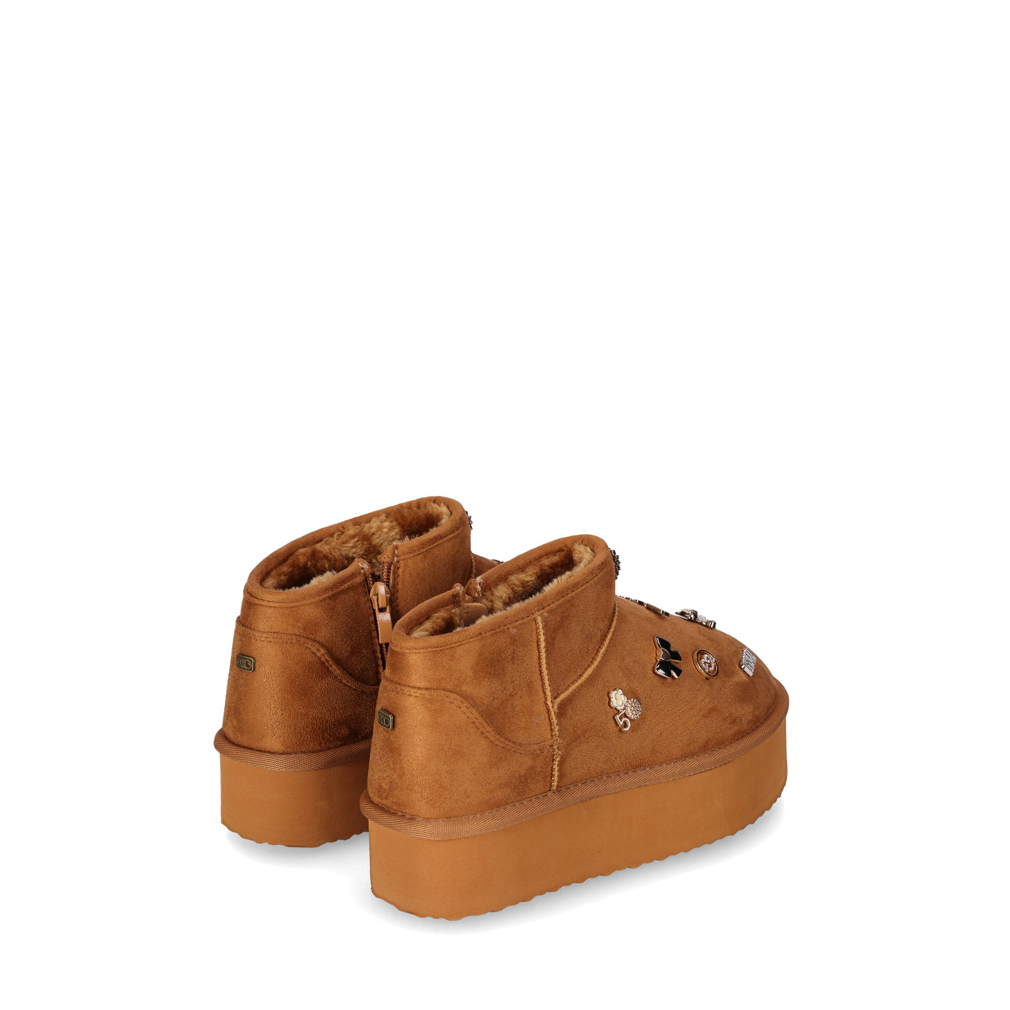 Chika10 Kids LOLIPOP 01 Botin Cuero/Tan