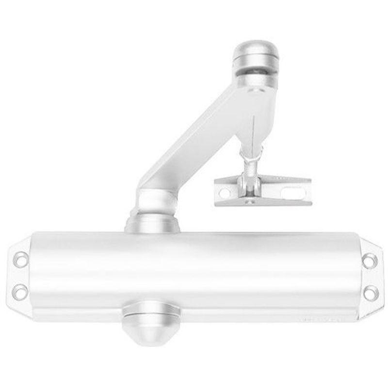 Puertas con brazo articulado tesa dc120 con retención acabado blanco