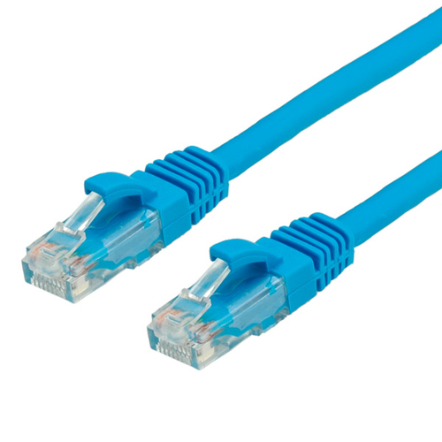 Value 21.99.1034 - Cable de Red (1 m, Cat6, U/UTP (UTP), RJ-45, RJ-45, Azul)