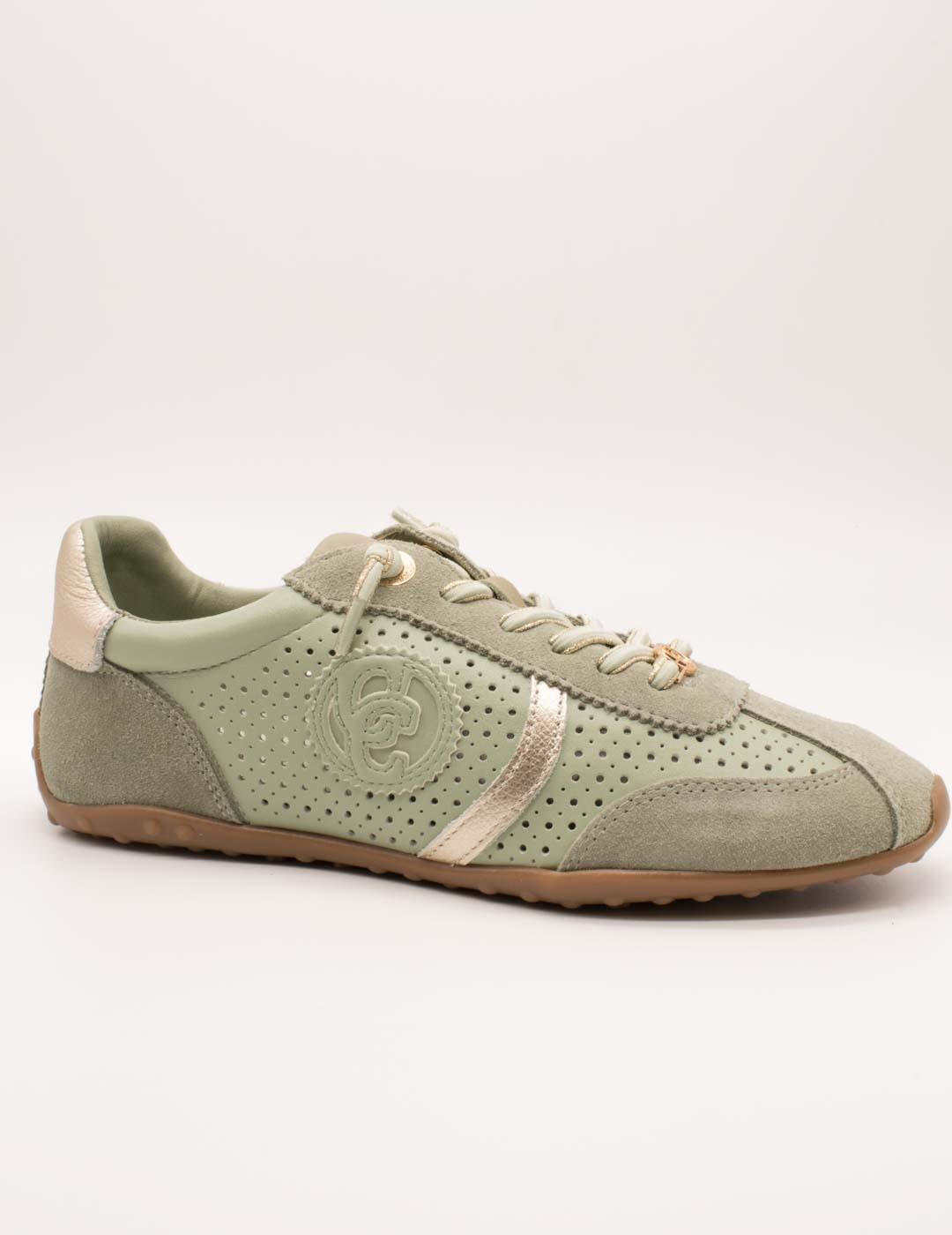 Carmela Deportivo 163109-05 Serraje Kaki de Mujer