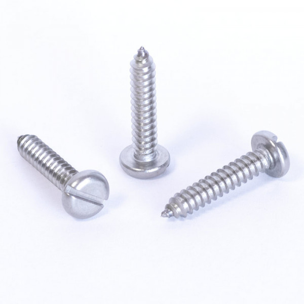 Ocasionalia Tornillo Zincado 2,9*22 Caja 500uds DIN 7971 Cabeza Destornillador Plano