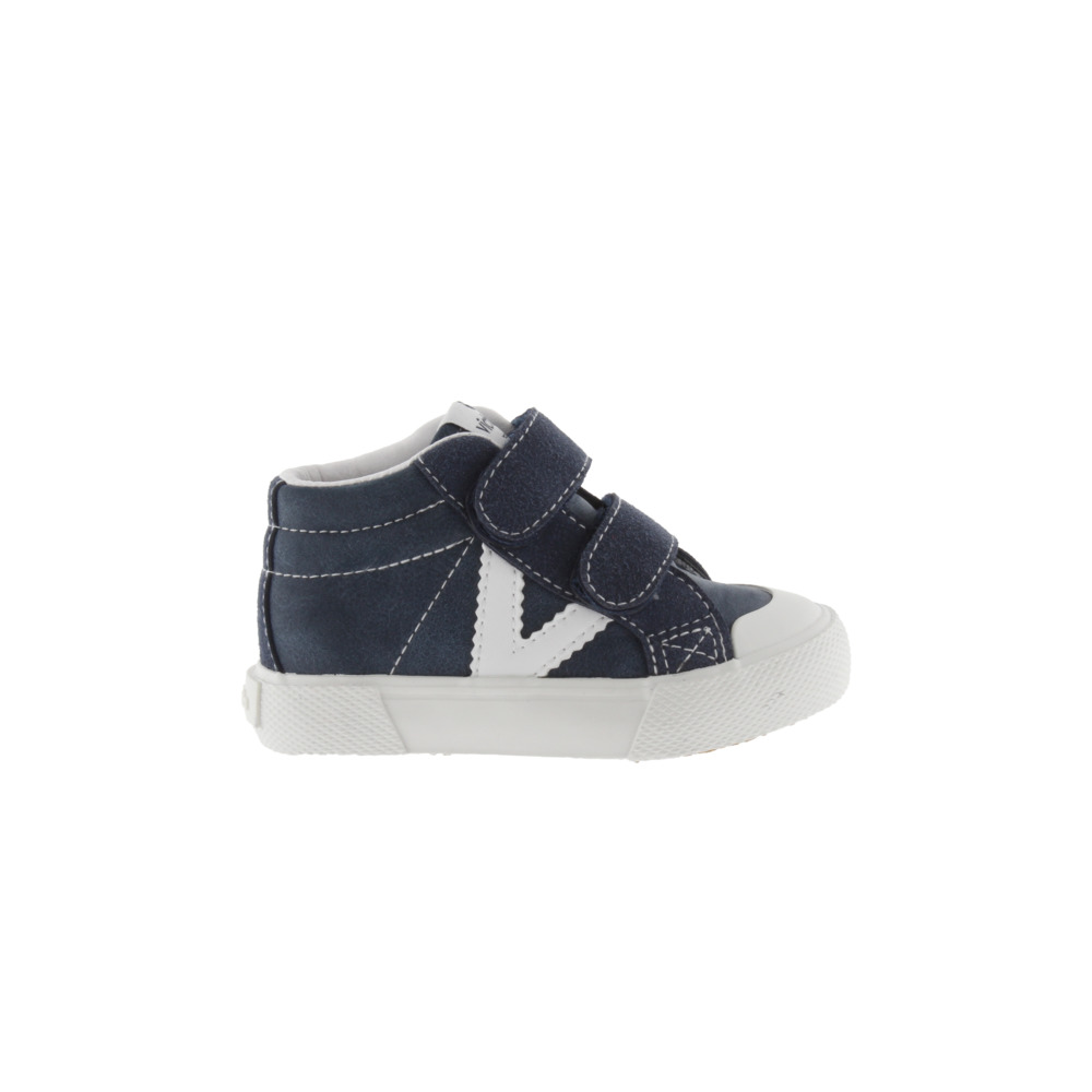 Victoria Tribu Zapatillas abotinadas de efecto piel con logotipo en contraste y tiras adherentes 1065176