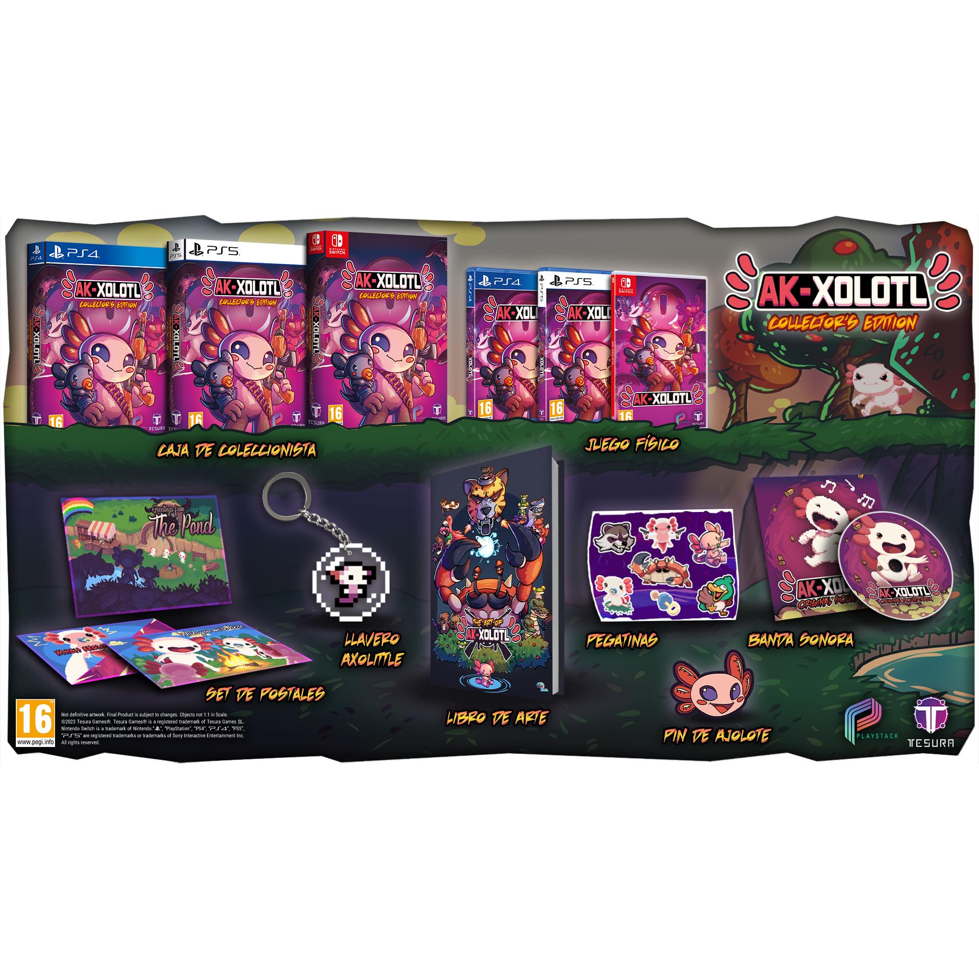 AK- XOLOTL Collectors Edition - Nintendo Switch - Nuevo precintado - PAL España