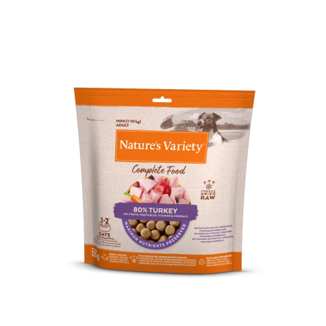 Nature´s Variety Complete Food Mini Pavo para Perros 120 gr