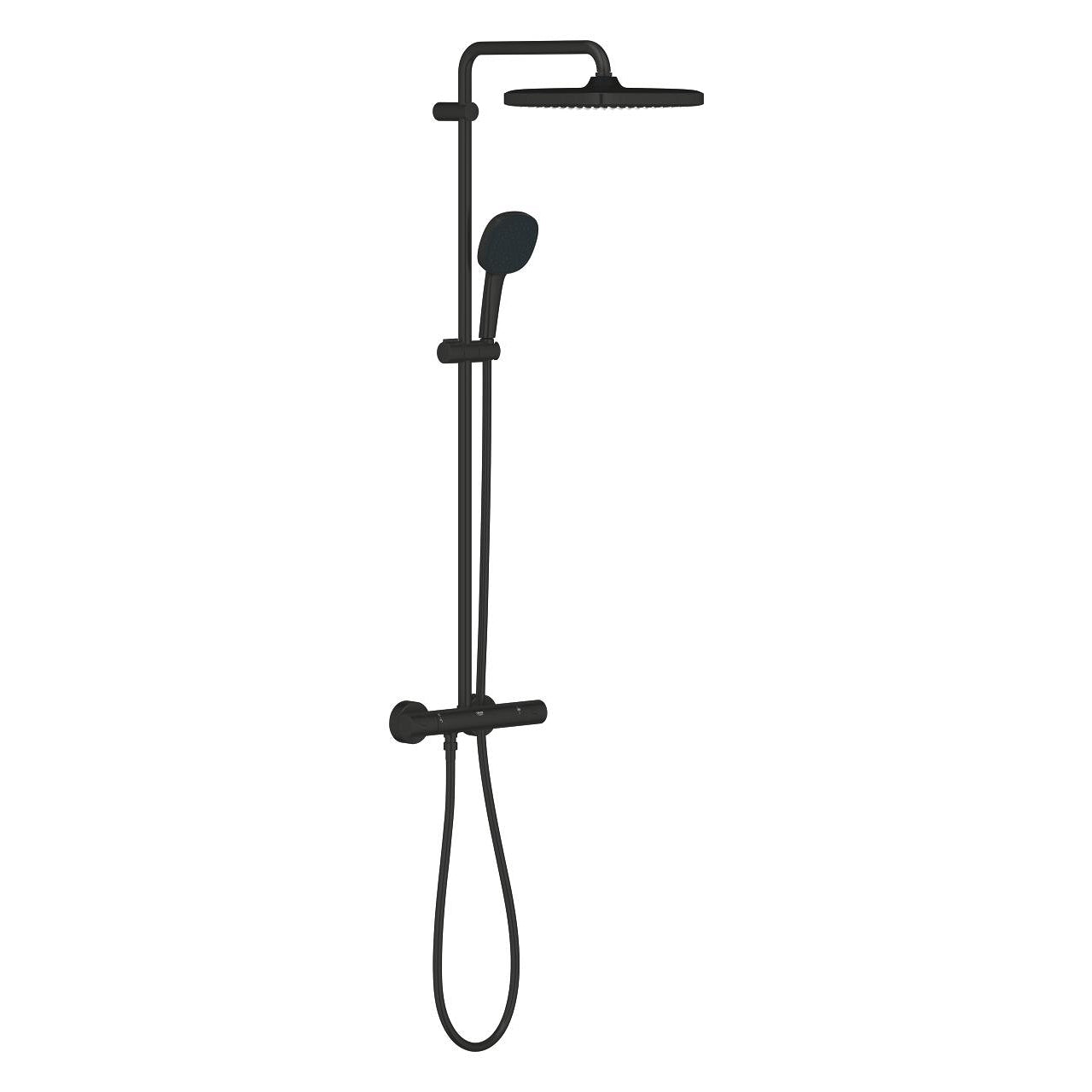 GROHE 26 689 243 TEMPESTA 250 Grifo Gran Ducha Termostático Negro Mate - ref: 26 689 243