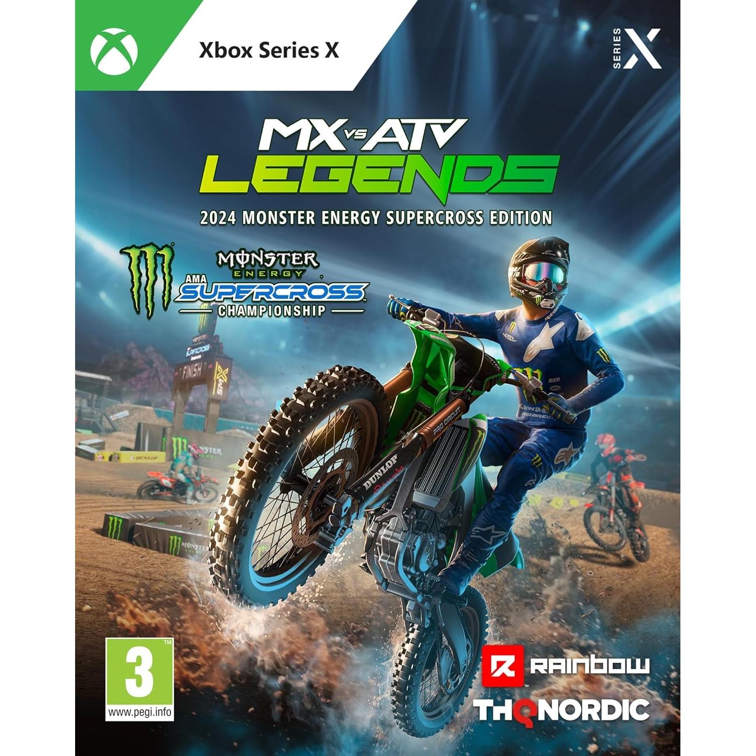 MX vs ATV Legends - 2024 (Monster Energy Supercross Edition) Juego para Consola Microsoft XBOX Series X