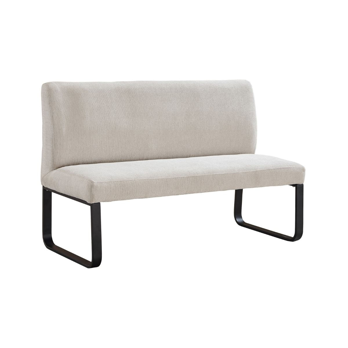 Banco Share con respaldo acolchado 84x140x63 cm Adec