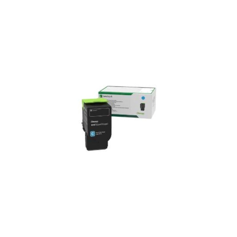 Lexmark - 77L2HC0 cartucho de tóner 1 pieza(s) Compatible Cian 77L2HC0