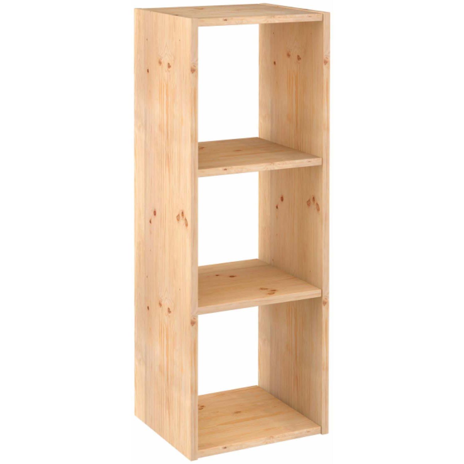 ESTANTERIA  PINO 3 CUBOS SERIE DINAMIC