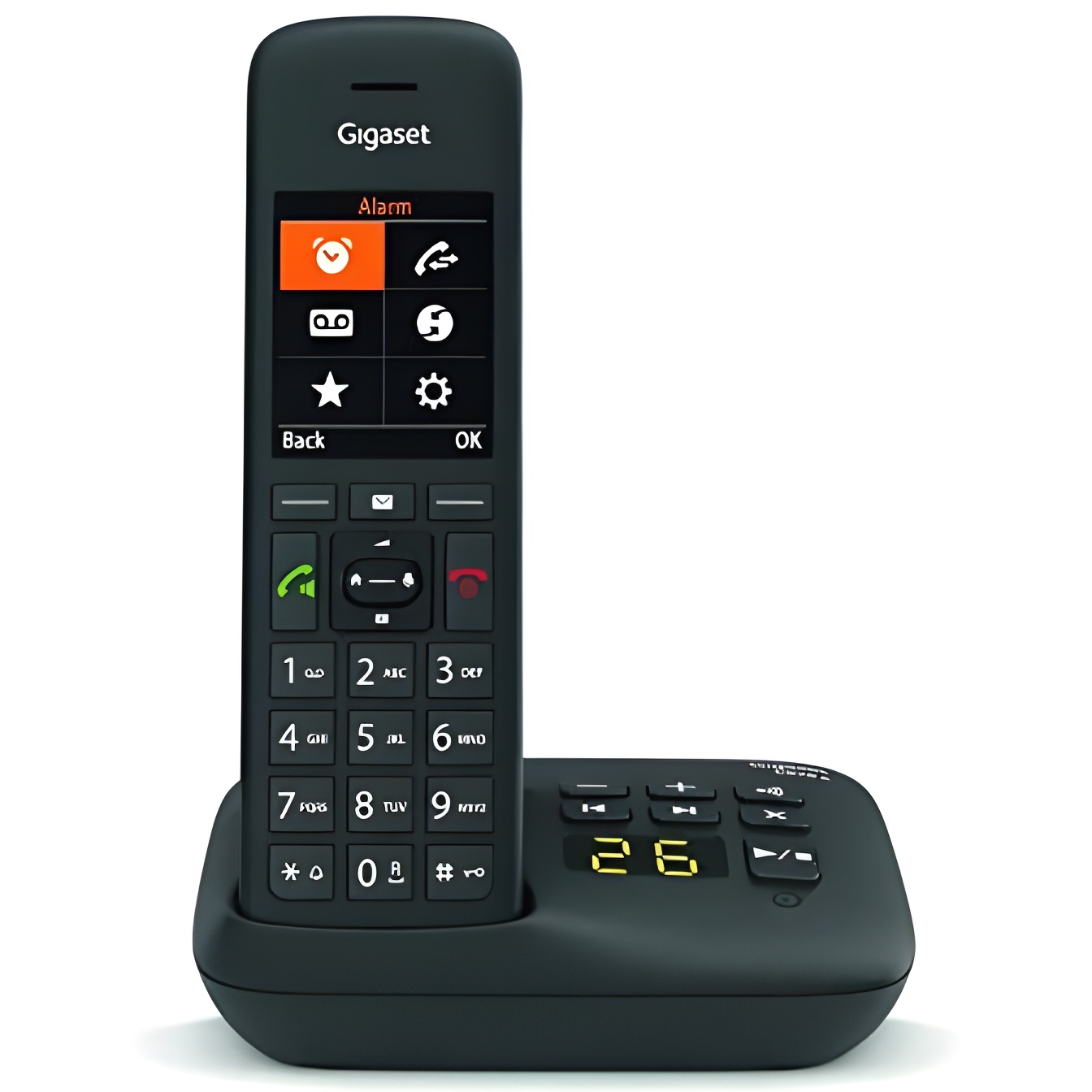 Teléfono Inalámbrico Gigaset C575A Negro con Pantalla a Color