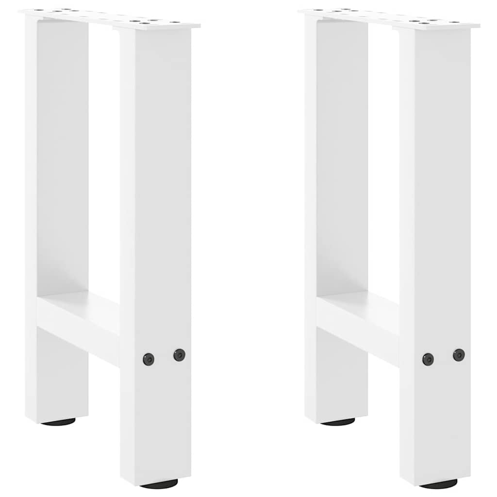 vidaXL Patas para mesa de centro (2 unidades, 38 x 42-43 cm, acero)