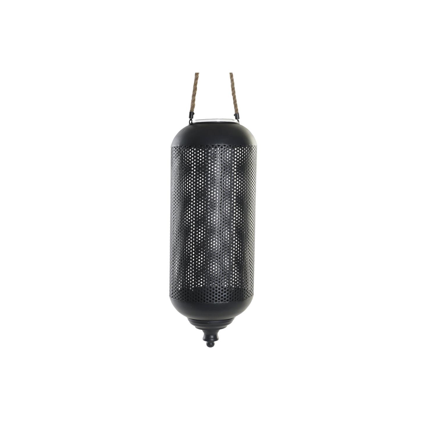 PORTAVELA METAL CUERDA 22X22X63 NEGRO PV183149