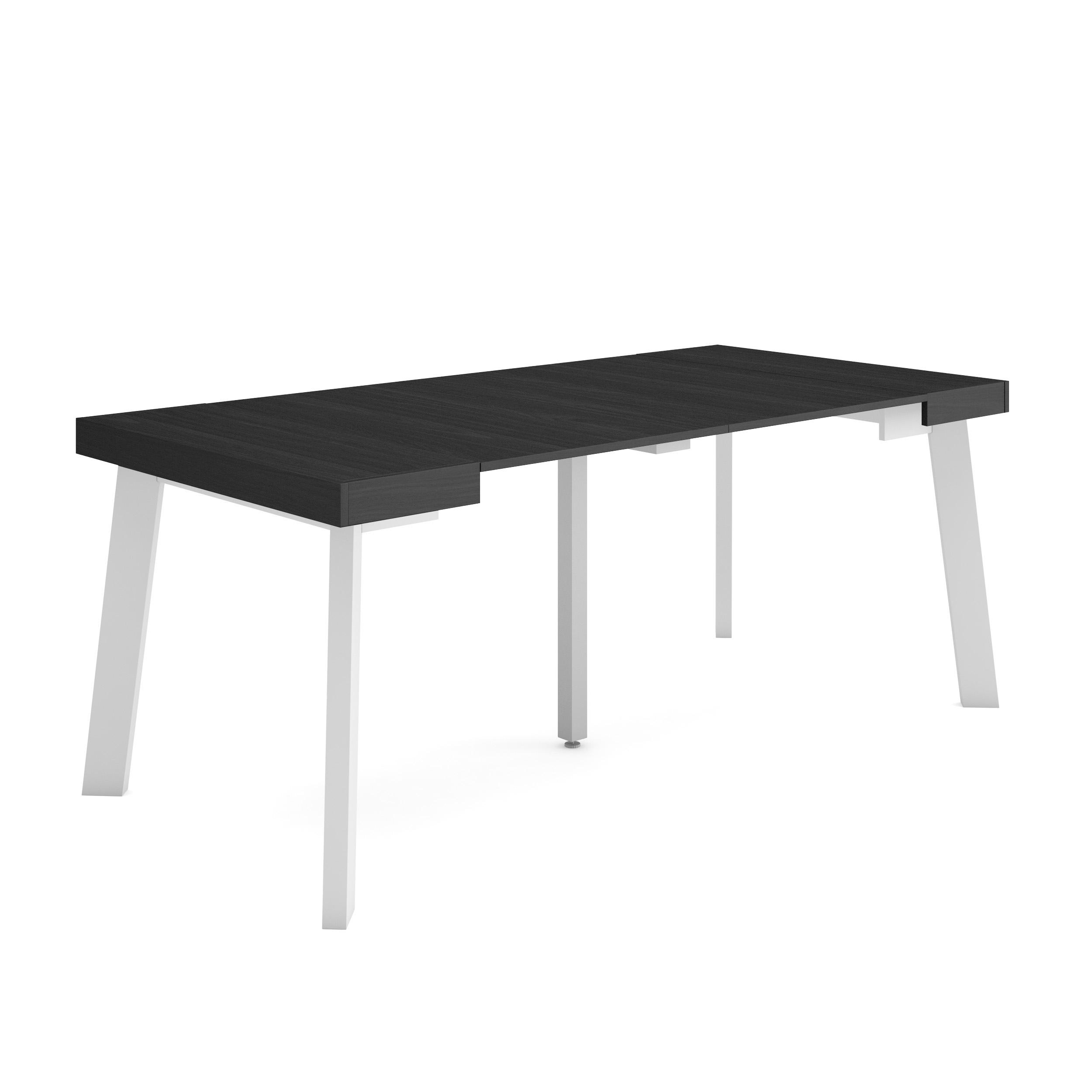 Skraut Home, Mesa Consola Extensible, Mesa Auxiliar, Tapa, 58/180x90x73cm, Práctica y Versátil, Varios colores disponibles