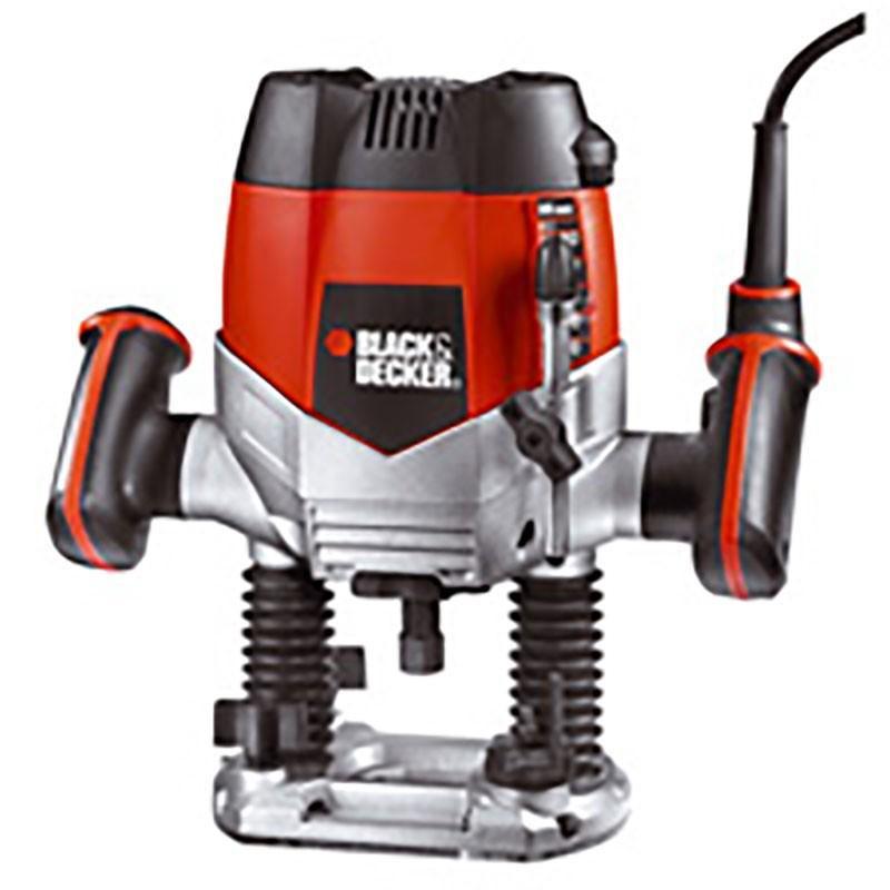 Fresadora b&d 1200w 55mm kw1200eka-qs