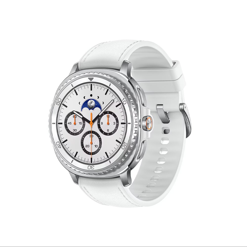 Samsung Galaxy Watch8 Classic 46 mm Bluetooth Reloj Inteligente, Negro/Blanco, Hybrid Strap, Galaxy AI, Procesador 3 nm, Asistente de Salud y Sueño, Seguimiento Deportivo, L1+L5 Dual- Frecuencia GPS, 5ATM + IP68, 445 mAh Hasta 30 horas